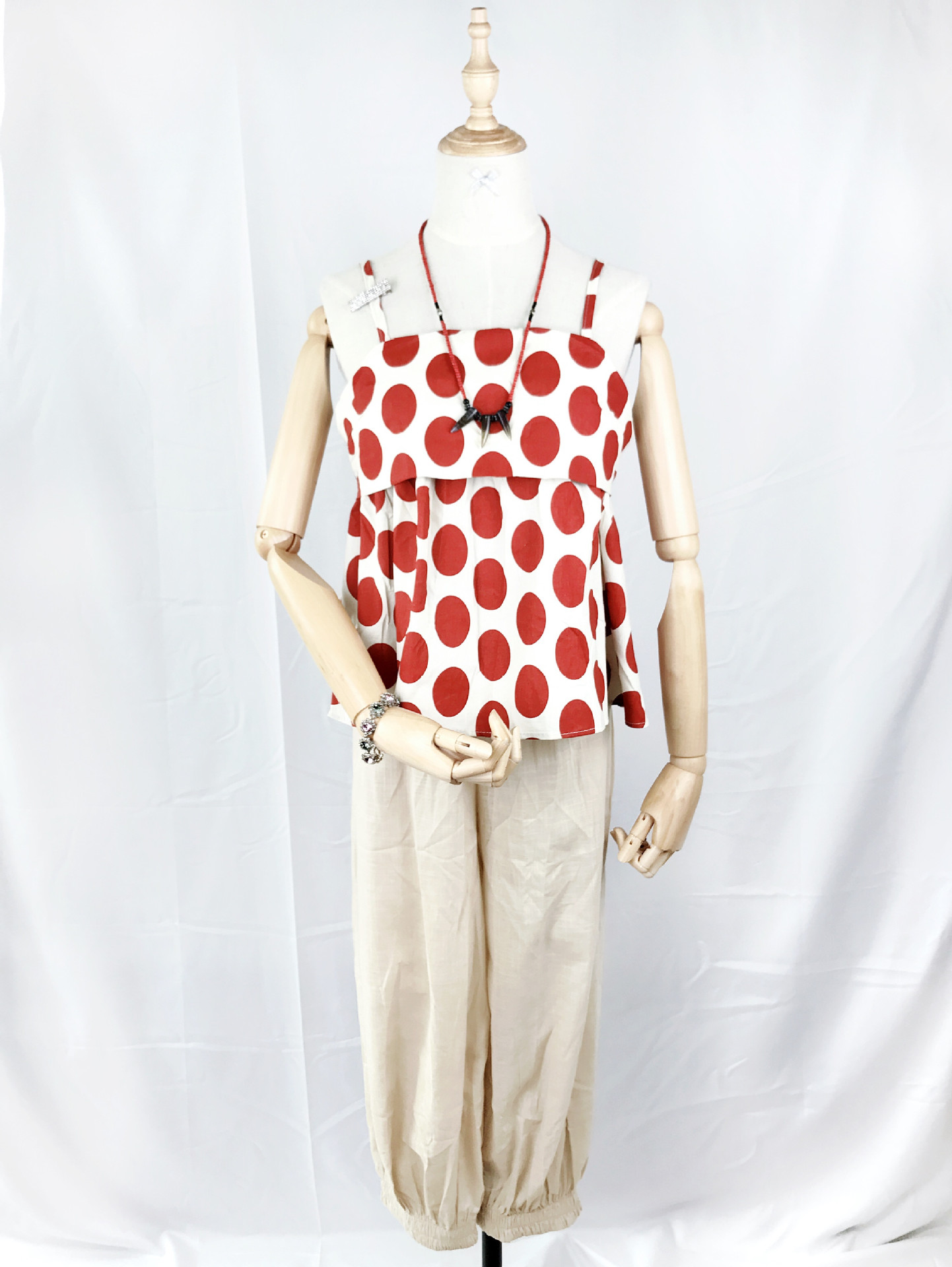 Costume femme en Coton et lin - Ref 3335767 Image 1