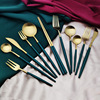 Tableware stainless steel, coffee fruit fork, chopsticks, set