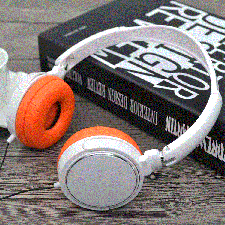 现货便宜带线头戴式耳机可折叠MP3耳机电脑手机通用音乐耳机批发