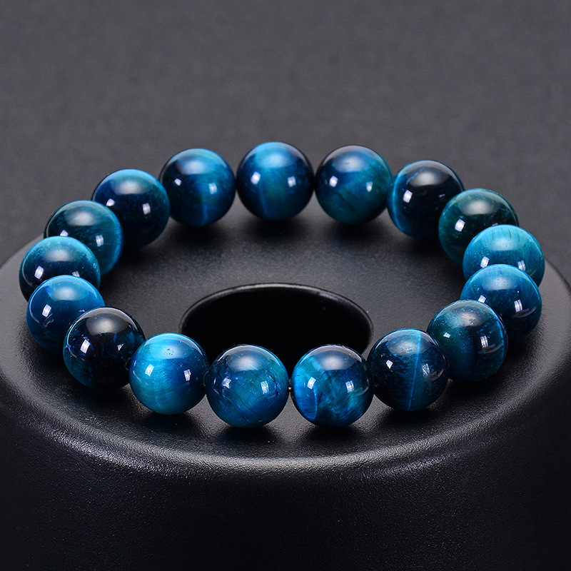 Fashion Gradient Color Natural Stone Beaded Unisex Bracelets display picture 1