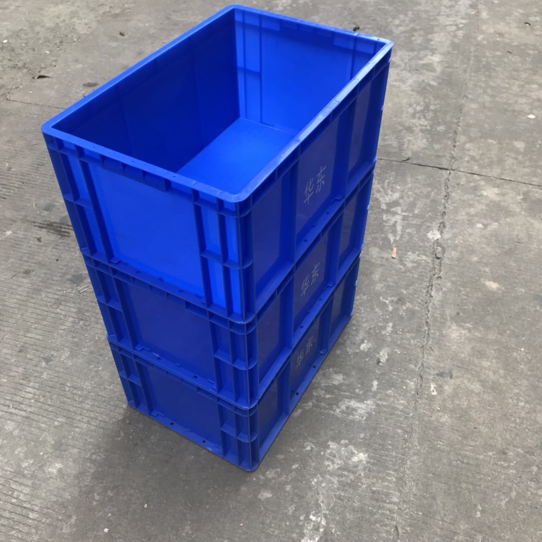 厂家直销深圳塑胶箱 仓库收纳胶框运输包装周转塑料箱 物流周转箱