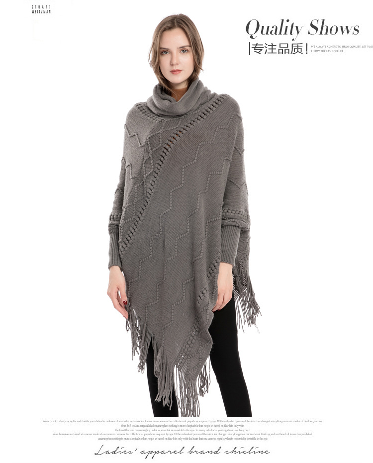 高领  袖子 仿羊绒保暖毛衣 大码衣服