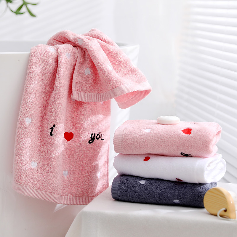 Serviettes de visage en coton doux pour adultes et couples_voghion.com