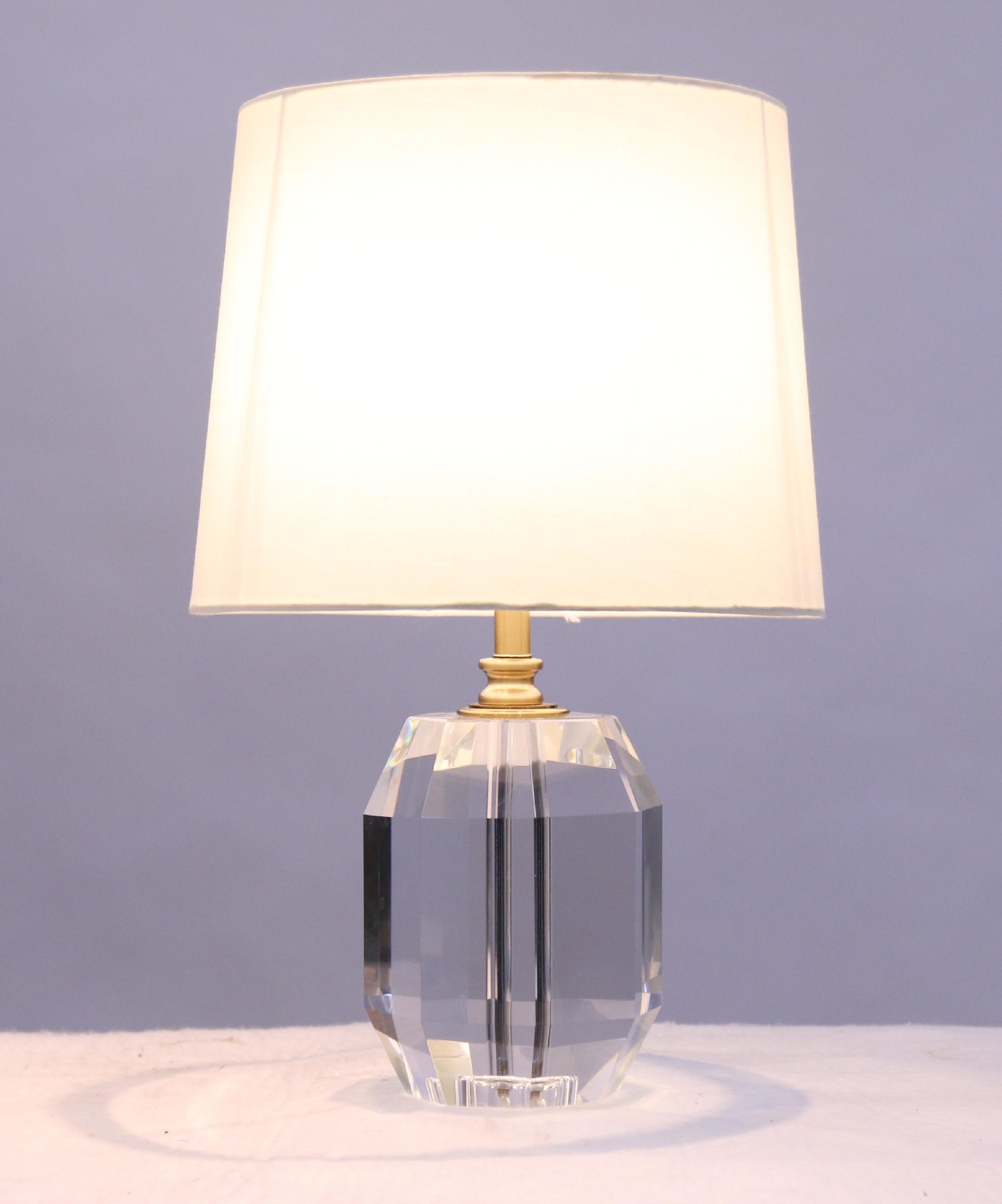 蒂孚尼灯饰后现代台灯 客房卧室客厅大水晶酒店欧式床头 水晶台灯|ru