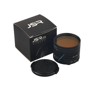 52mm相机单反UV镜8线星光CPL ND2 ND8 潜水红 紫 黄 全色滤镜套装