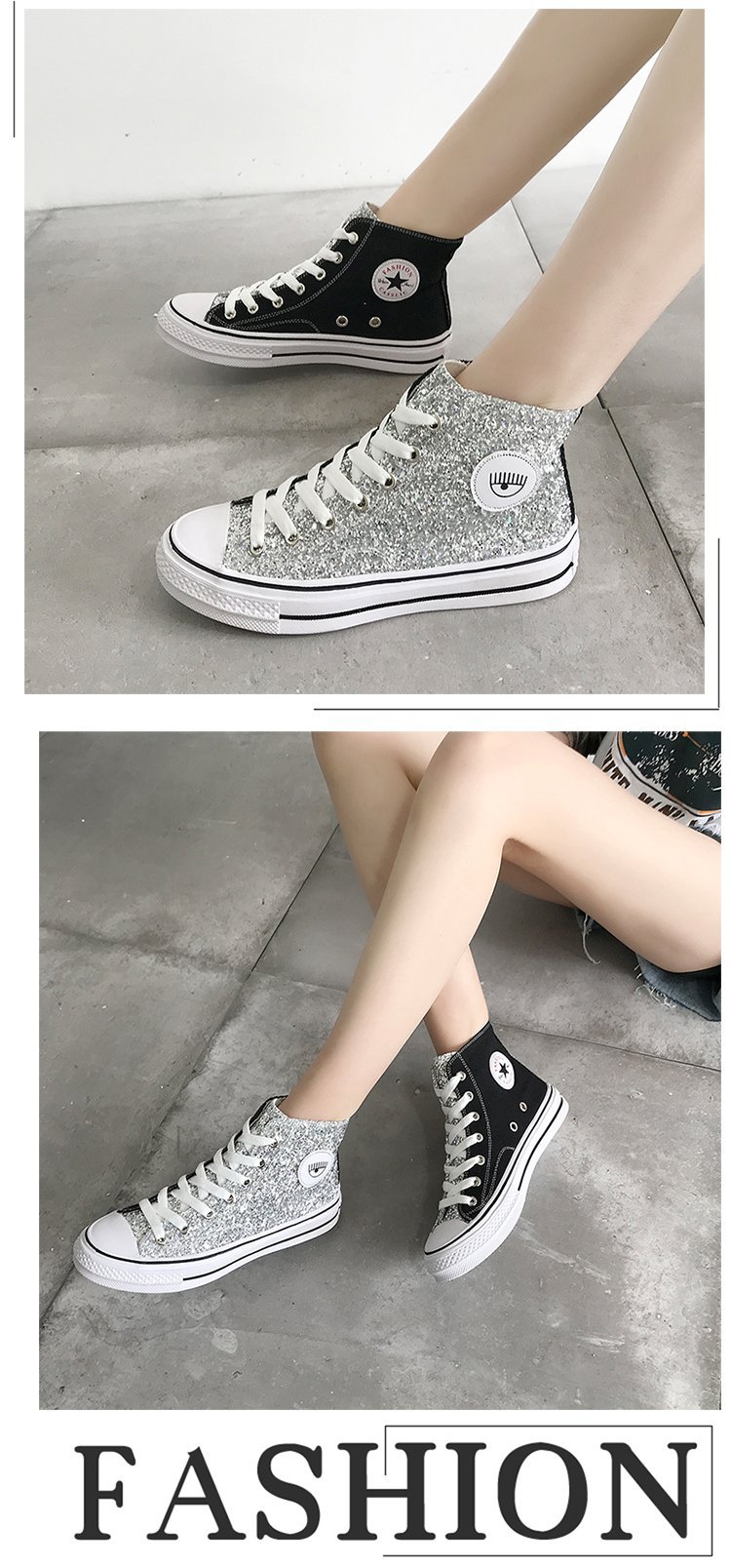 Bottes femme DINGXIN AMP 906 en Tissu - Ref 3355038 Image 15