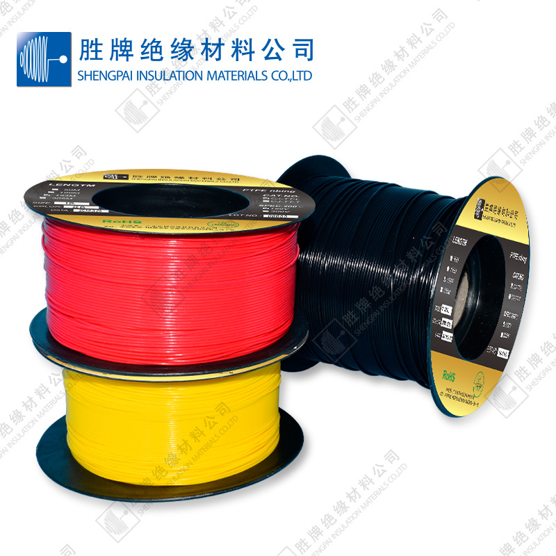 特氟龙管毛细套管耐高温聚四氟乙烯套管彩色 PTFE四氟管通讯设备