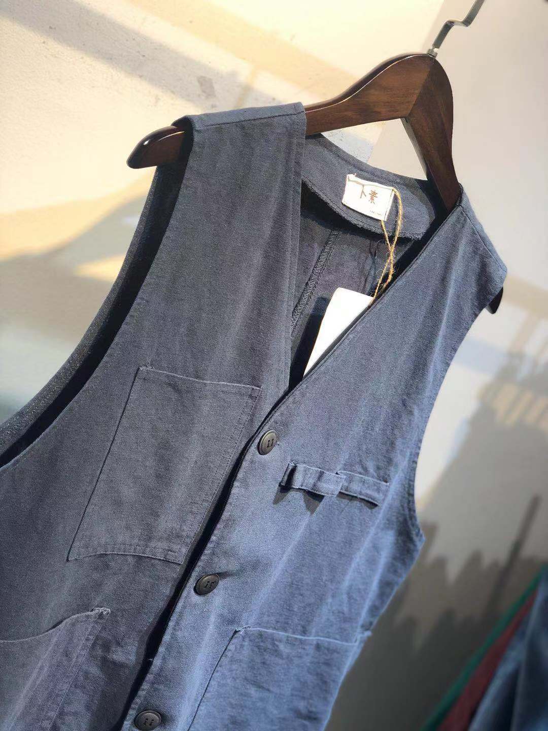 Gilet femme en Coton et lin - Ref 3316802 Image 26