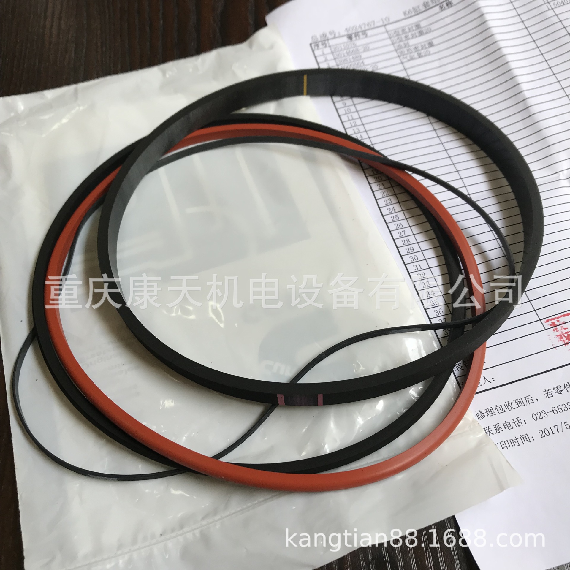 cummins/康明斯配件 4024767/缸套组件4009220+阻水圈/CCEC-阿里巴巴