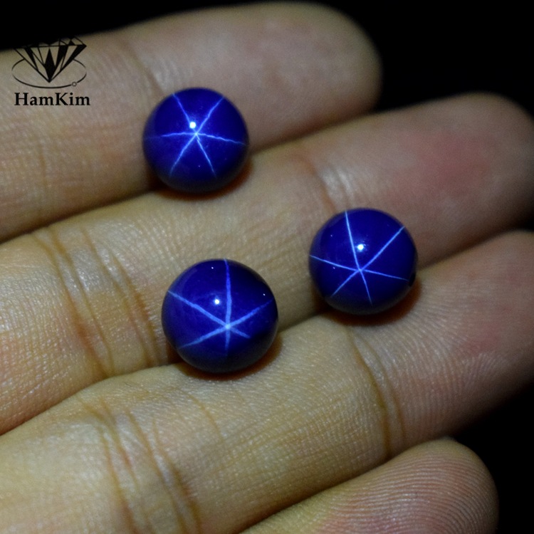 圆珠 星光石穿孔