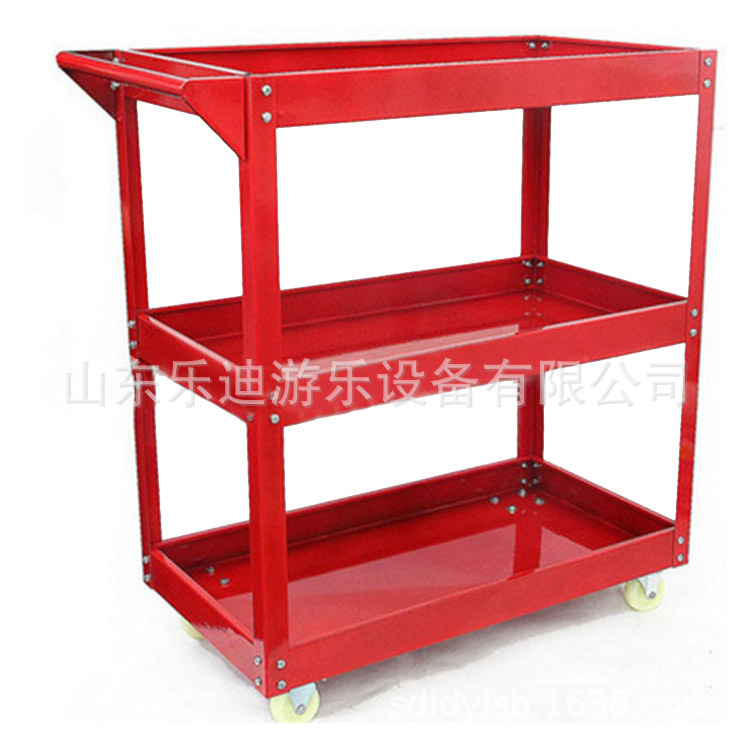 三层工具车 零件车汽修车间周转手推车搬运装配工具车