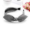 Headband for face washing, fashionable scalloped accessory, cloth handmade, Korean style