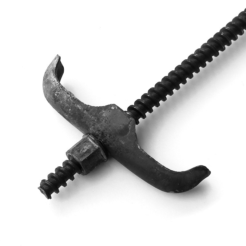 国标蝴蝶扣山型卡扣配件 搭脚手架地脚螺栓对拉杆高强双螺杆弯牙|ru