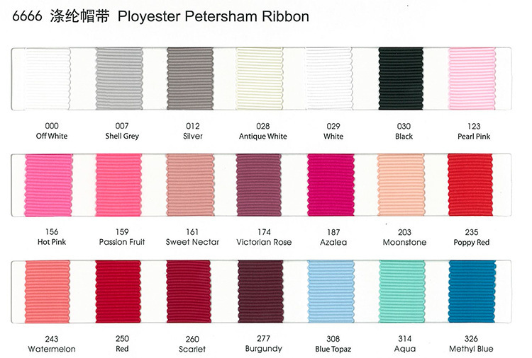 3,8 cm de ancho de poliéster cinturón de sombrero DIY Flor de embalaje de regalo accesorios de borde de la ropa engrosada cinta de poliéster cinturón de sombrero