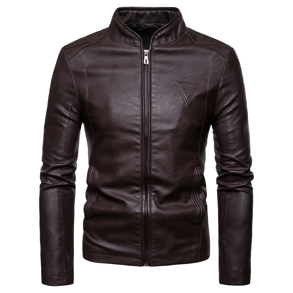 Veste en cuir homme - Ref 3443685 Image 8