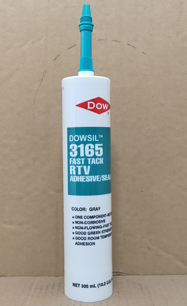 道康宁3165快速粘合电子密封胶硅胶灰色金属塑料防水绝缘固定胶水