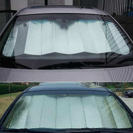 批发汽车遮阳挡前档风玻璃防晒隔热车窗遮阳帘汽车遮阳板太阳挡