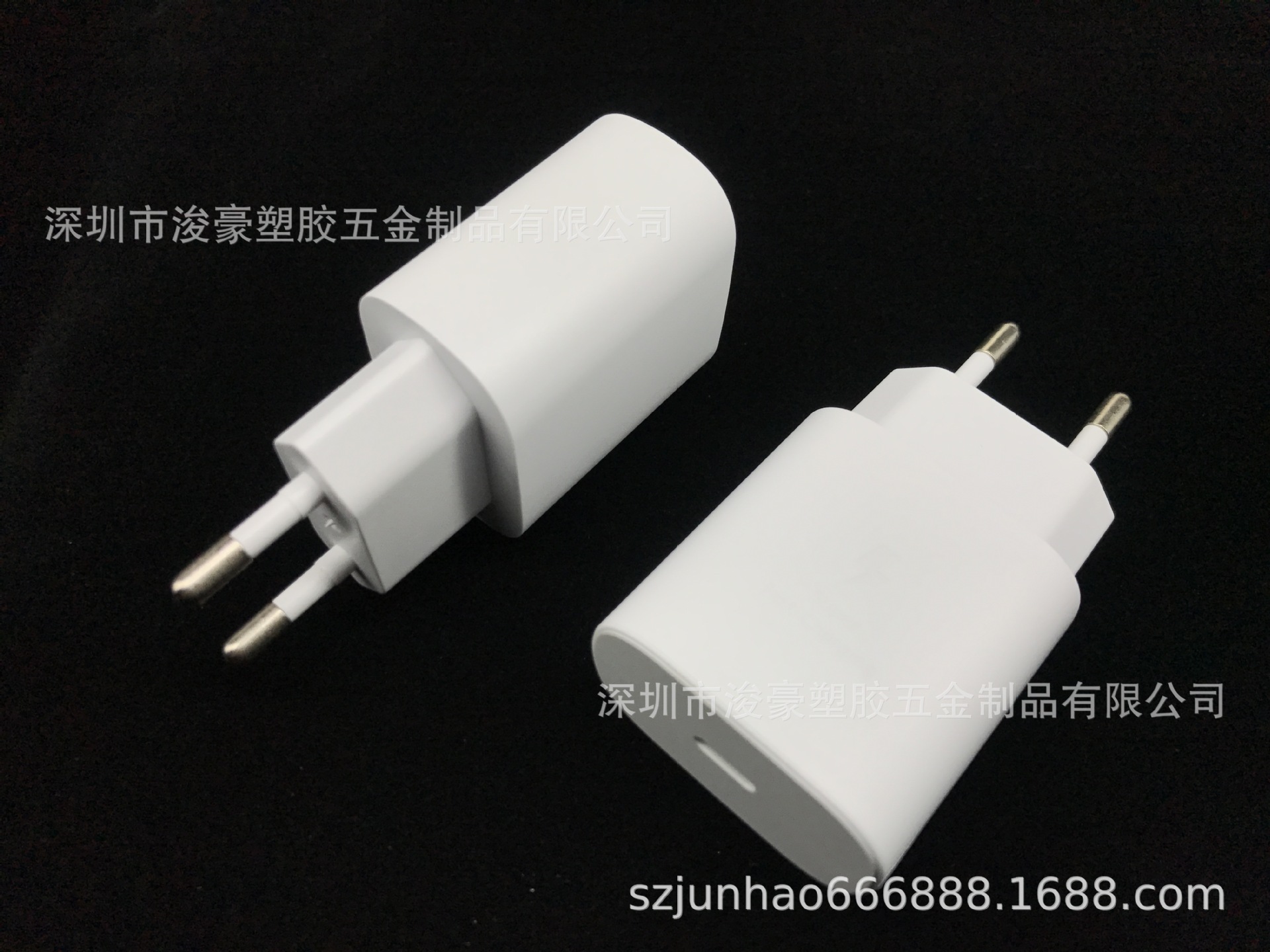 深圳厂家供应快充充电器外壳 note10/PD欧规电源适配器外壳 直销