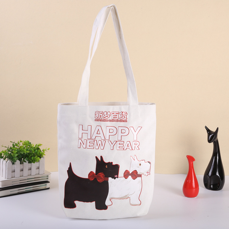 极速发货简约棉布袋购物袋 彩印广告帆布袋 全棉手提帆布袋定做