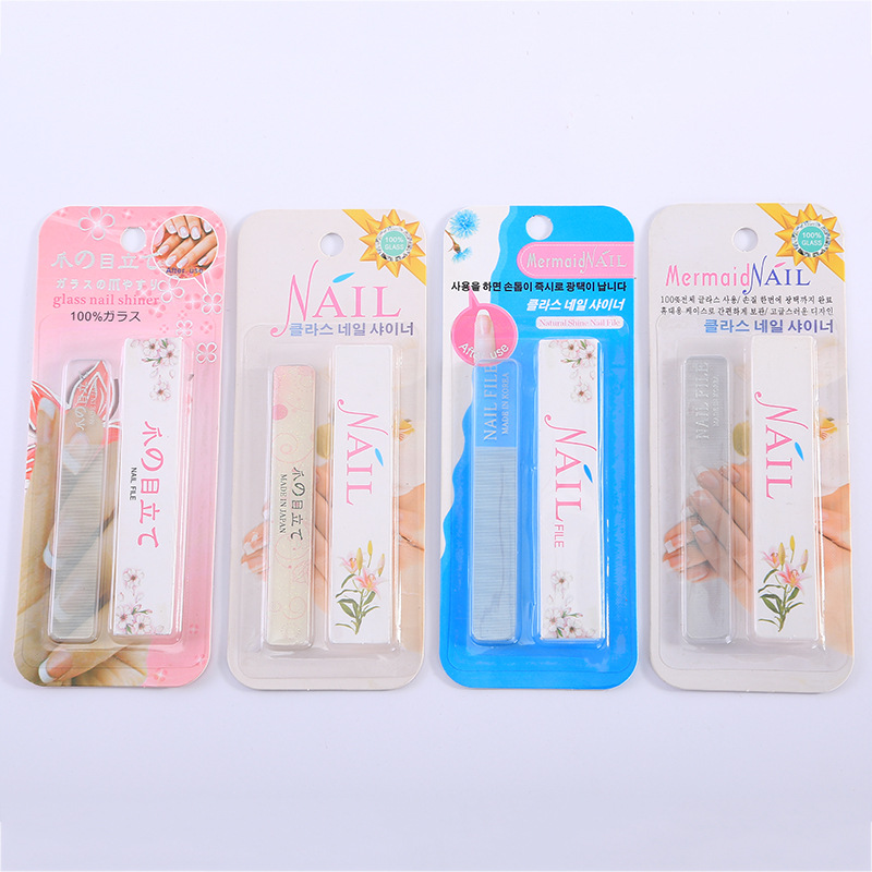 glass pack for nails