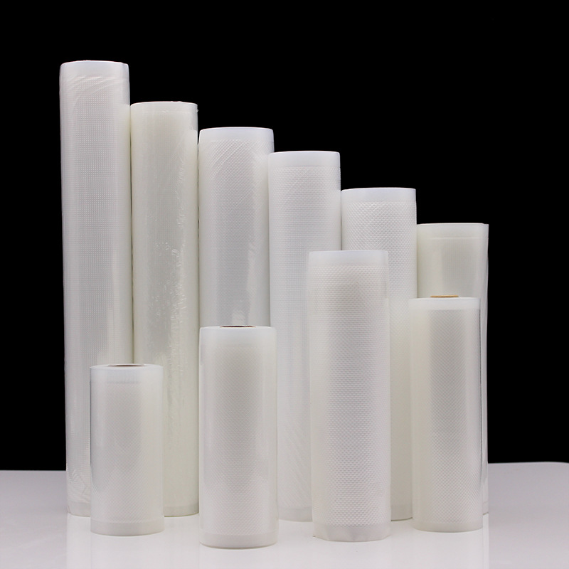 17*500卷膜 新鲜世界真空保鲜包装袋青叶单面压螺纹路带花纹螺纹