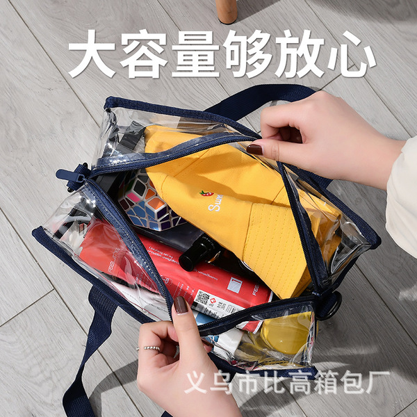 Waterproof cosmetic bag PVC
