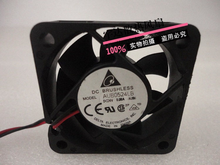 原装正品 Delta 5020 DC24V 0.15A AUB0524LB 5cm变频器散热风扇