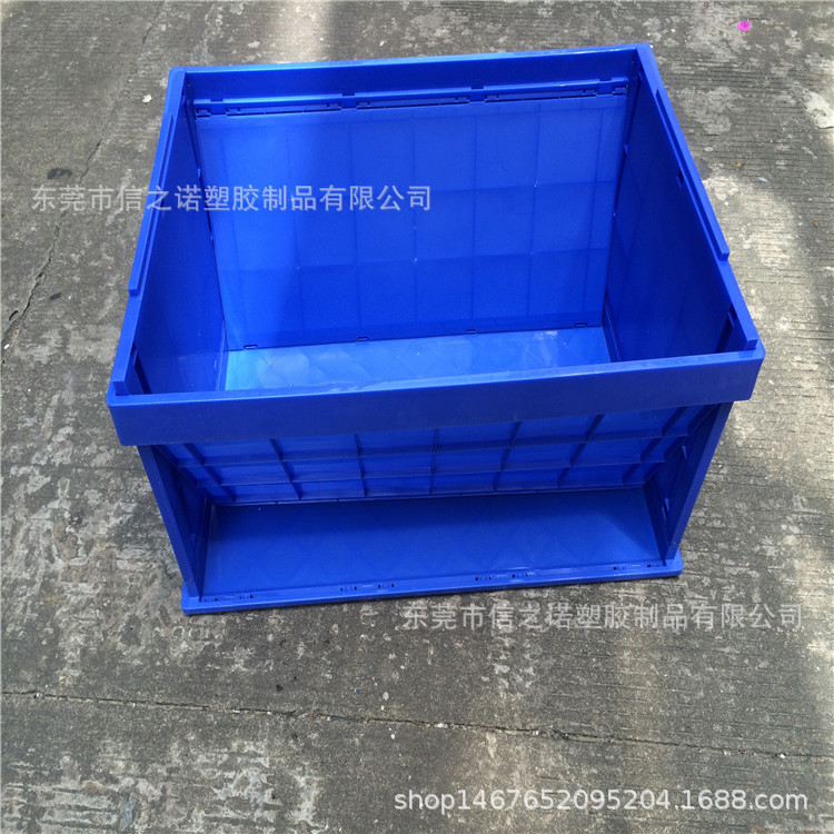折叠式周转筐600*420*325运输周转筐 塑料折叠箩 折叠箱可印字