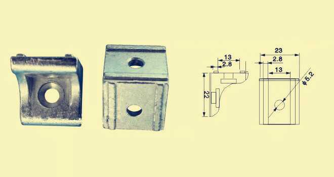 金爪 祥伟 海尔 科捷机械手治具夹具铝条固定块L型连接块角码直角