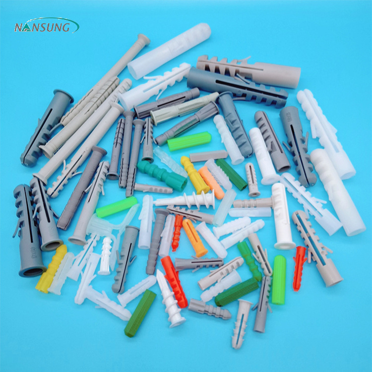 膨胀管塑料 鱼形膨胀胶塞 飞机壁虎 尼龙膨胀管 石膏板天花板壁虎