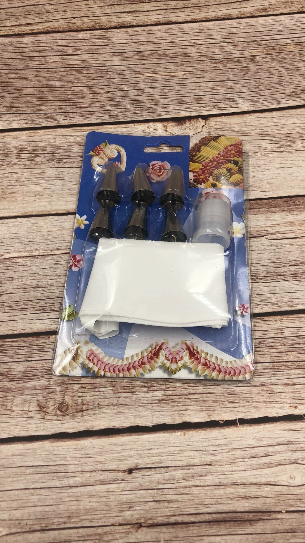 Насадка для украшения из нержавеющей стали с 6 горловинами + преобразователь + силиконовая сумка для украшения из восьми частей подходят для небольших инструментов для выпечки