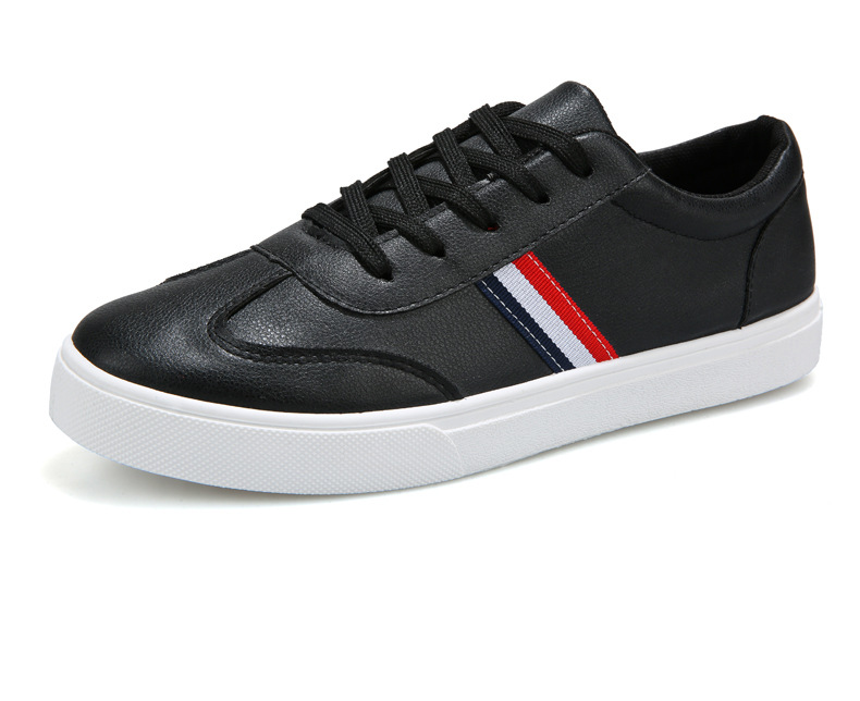 Baskets décontractées blanches homme chaussures basses tendance_voghion.com