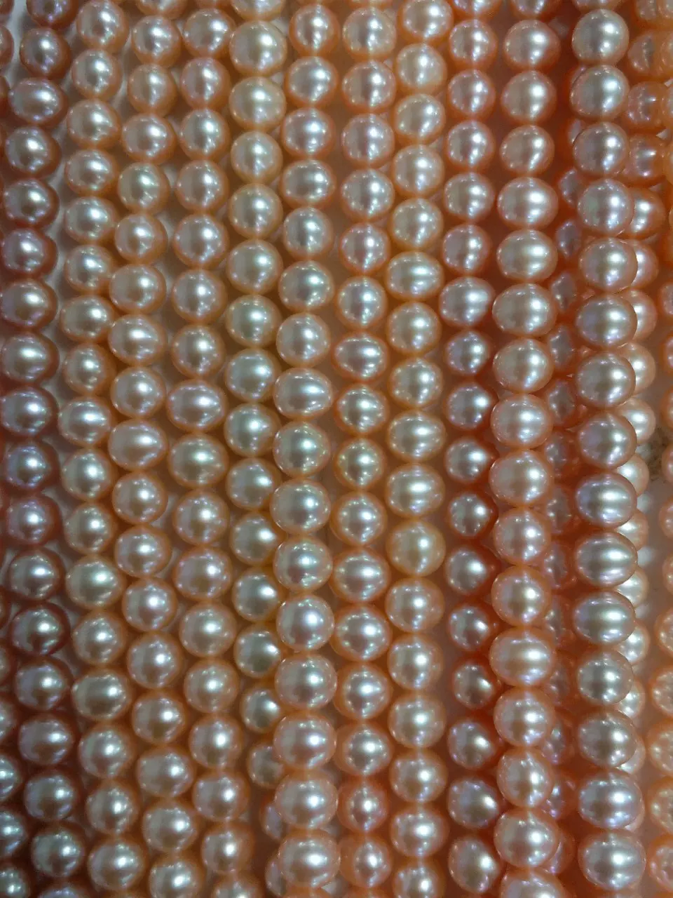 银生养殖淡水珍珠8-9mmTAAA2近圆土豆圆强光无暇半成品项链