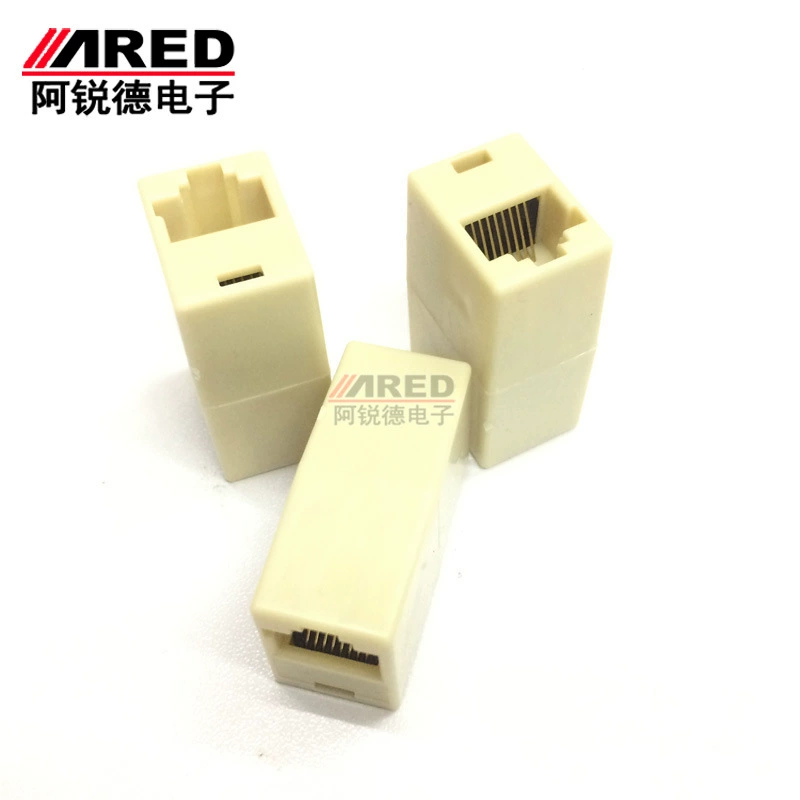 RJ458P8C Сетевой прямой адаптер сетевой двойной разъем сетевой кабель Разъем удлинитель Разъем
