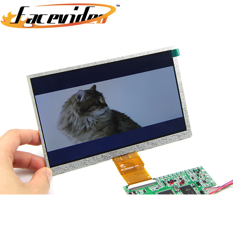 厂家直销高清视频播放器电子贺卡机芯裸机7寸LCD屏视频贺卡模块