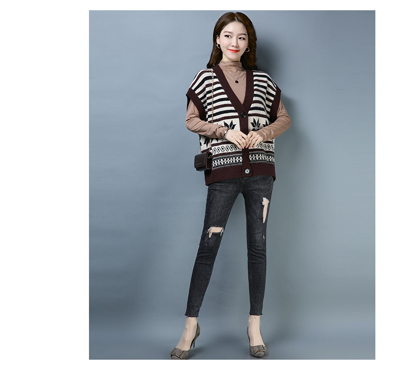 Gilet femme HIRONDELLE CHRYSALIDE en Tricot - Ref 3317091 Image 18