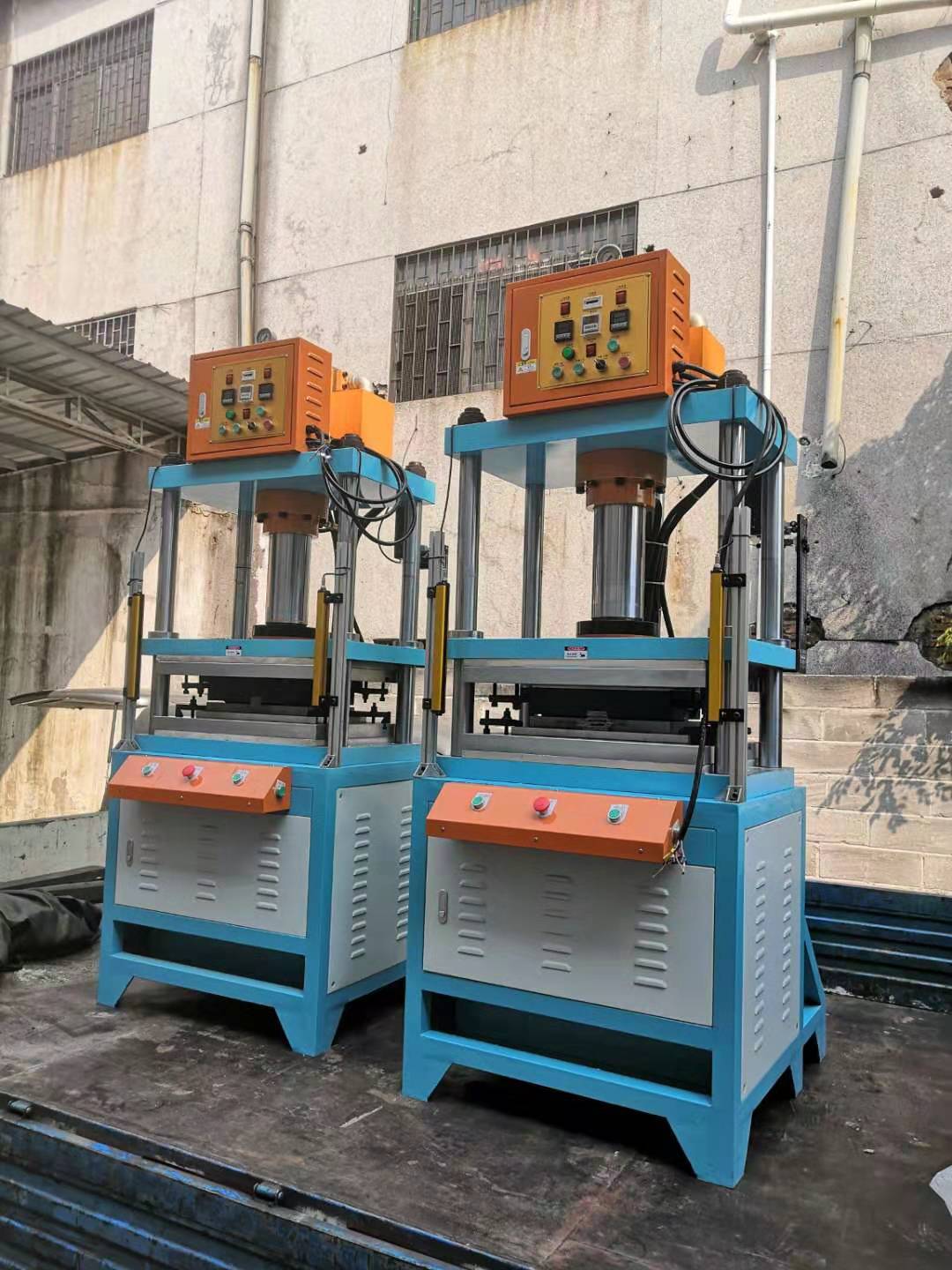 Hydraulic machine Hot Press Flat heating Hydraulic Press 10 Tons of cash fast Hot pressing Hydraulic machine