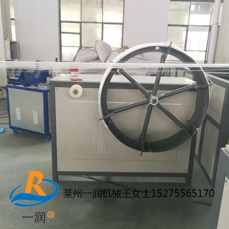 莱州一润机械可定制防雹网拉丝生产机 塑料圆丝挤出拔丝抽丝机组
