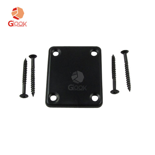 Electric guitar reinforcement plate, electric bass neck connection plate, reinforcement plate, back pad with screws, musical instrument accessories wholesale
