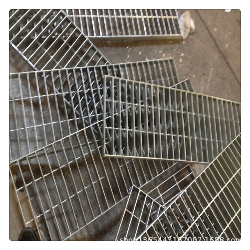 工厂洗车房排水沟盖钢格板 热镀锌钢格栅 排水格栅板