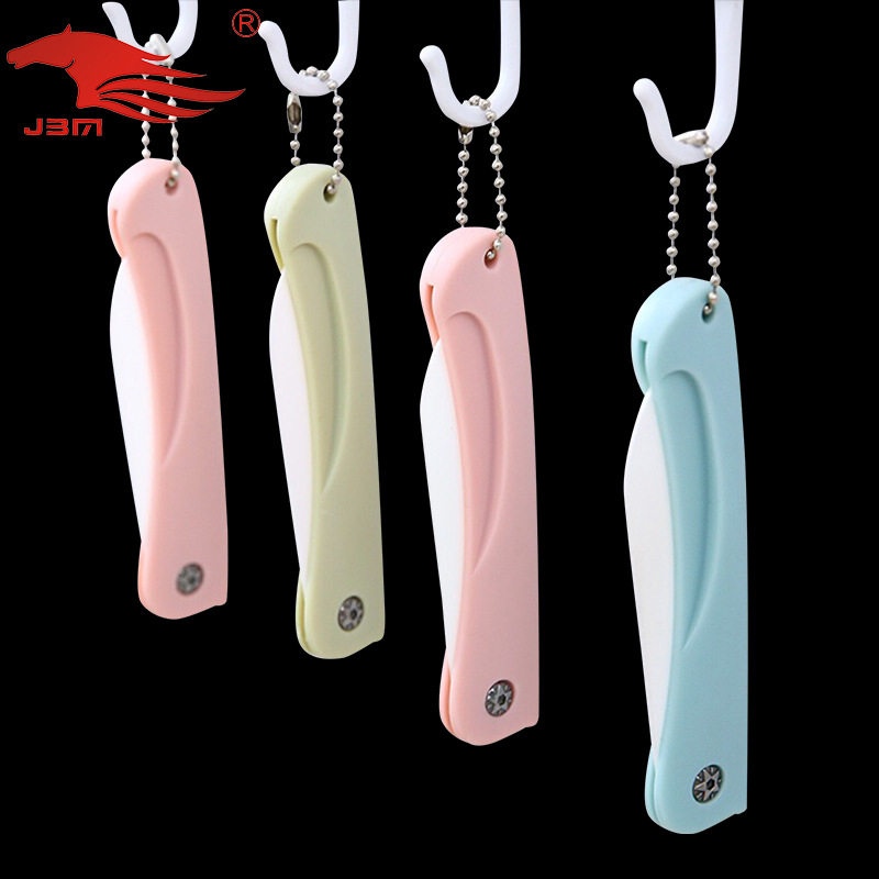 新款陶瓷刀水果刀可折叠陶瓷刀 小刀厂家批发小陶瓷刀具|ms