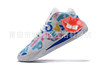 FREAK letter Low Basketball shoes black and white Barb Platinum Holographic Basketball gym shoes Large