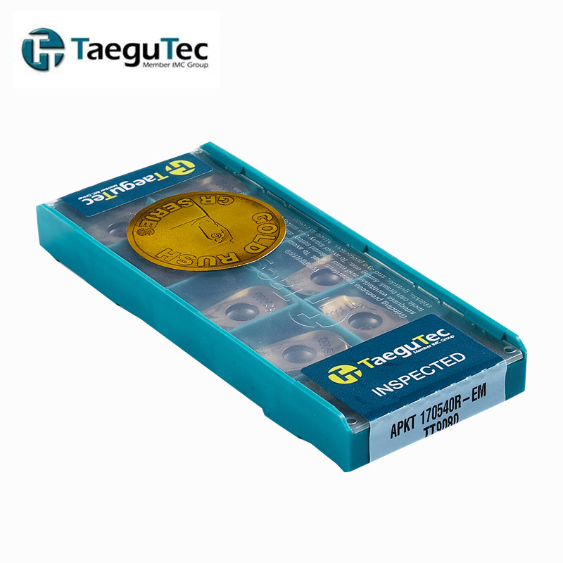 韩国特固克 Taegutec数控刀片 APKT 170540 R-EM TT9080 铣削现货
