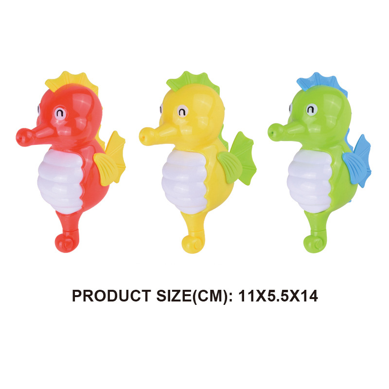 Juguete DE LOS NIÑOS pequeña tortuga relojería en la cadena natación cocodrilo Seahorse baño Baño Juguetes