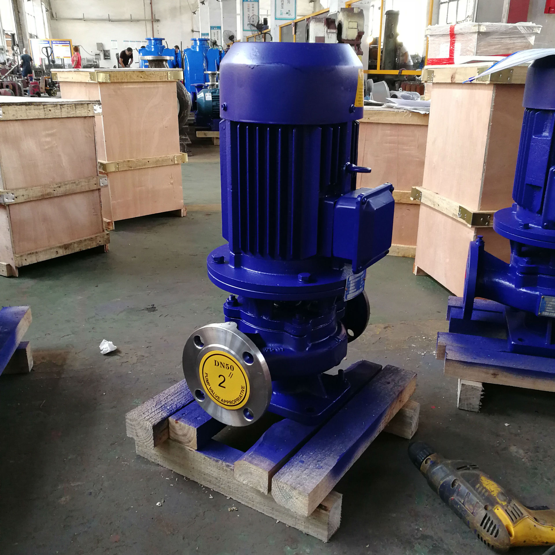 厂家供应IHG100-160A型立式管道离心泵/管道循环水泵/不锈钢材质