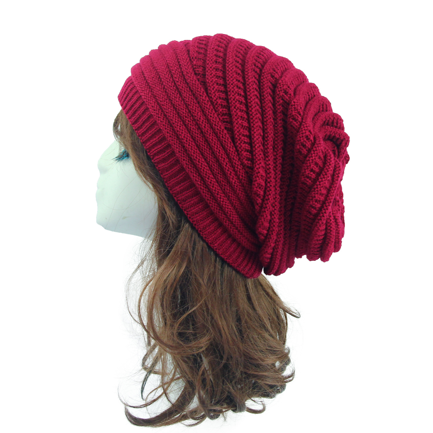 Mujeres Moda Raya Sin Alero Gorro De Lana display picture 20