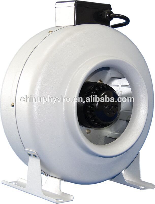 植物生长种植帐篷大棚温室通风设备排风送风12寸风机