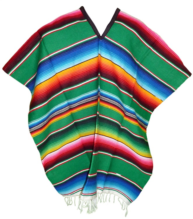 Unisex Ethnic Style Streetwear Stripe Polyester Cotton Shawl display picture 7