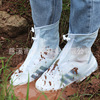 Fashionable universal shoe covers suitable for men and women, mid-length