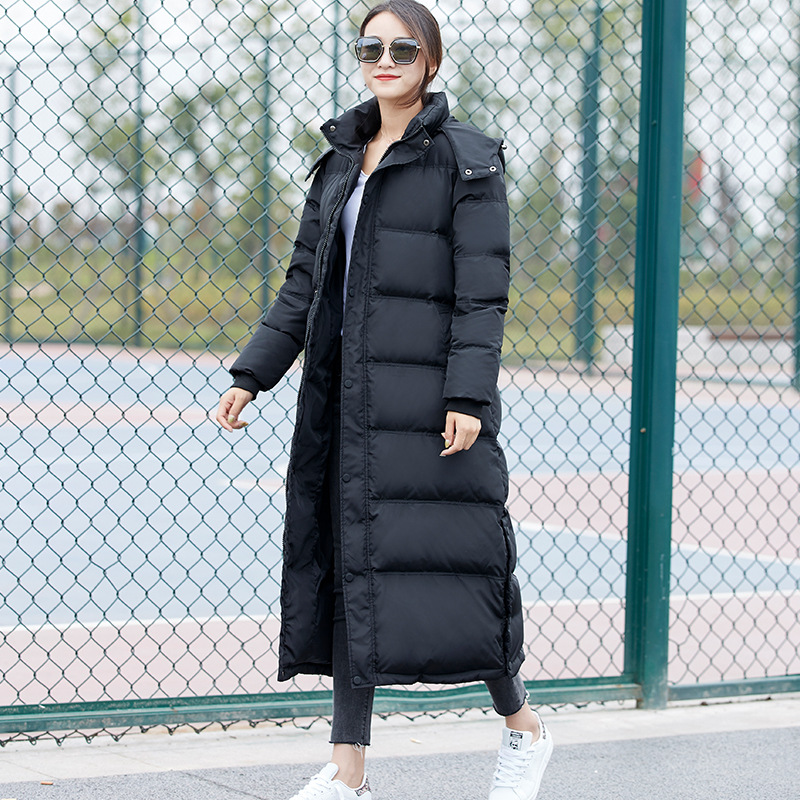direct deal 2020 winter new pattern lady Mid length version Down Jackets belt Clothes & Accessories machining customized